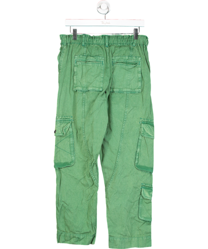 Free People Green Tahiti Cargo Pants UK XS