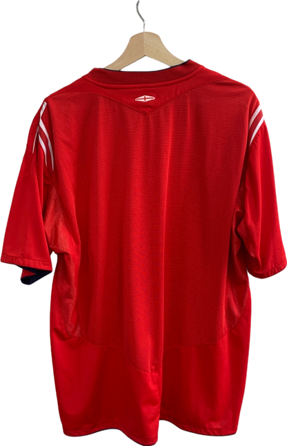 Umbro Red England Football Shirt XXL