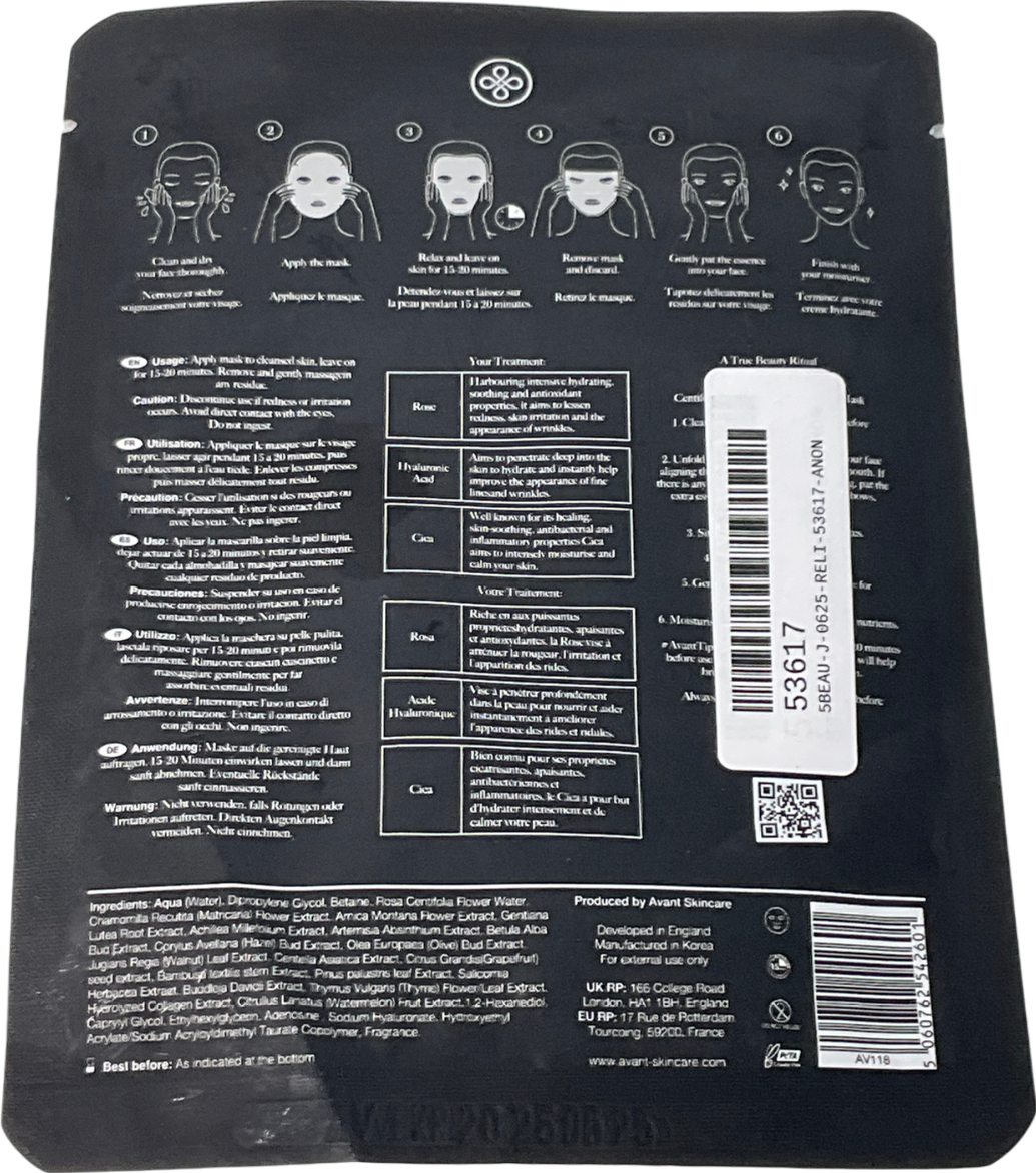 Avant Centifolia Rose Radiance Capturing Mask 22ml