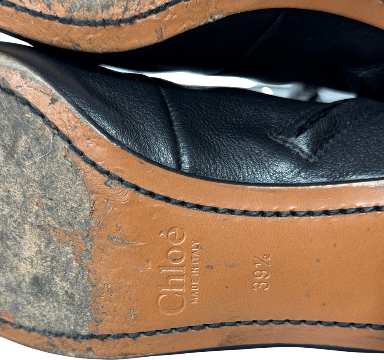 Chloé Lexi Black Ankle Leather Double Zipper Block Heel Boots UK 6.5 EU 39.5 👠