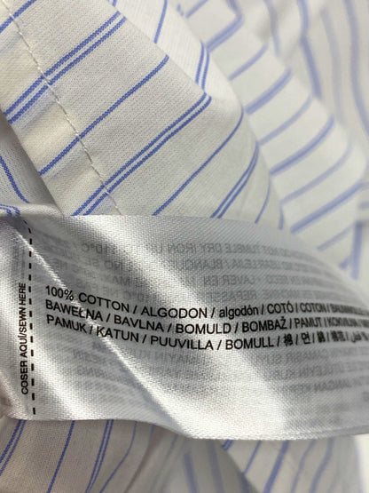 Mango White/Blue Striped Pyjama Set XS