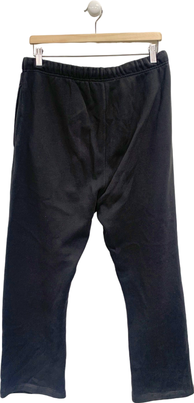 Essentials Black Joggers UK M