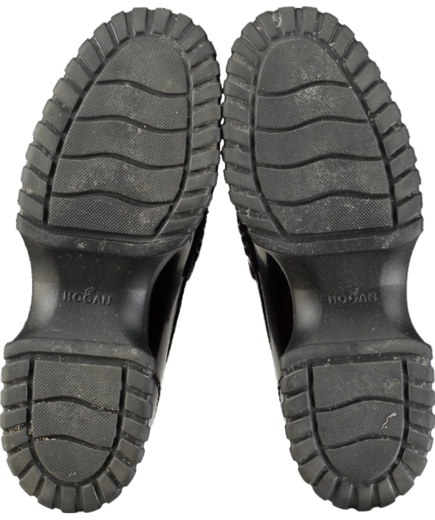 Hogan Red Loafers With Diamanté Detailing UK 5 EU 38 👠