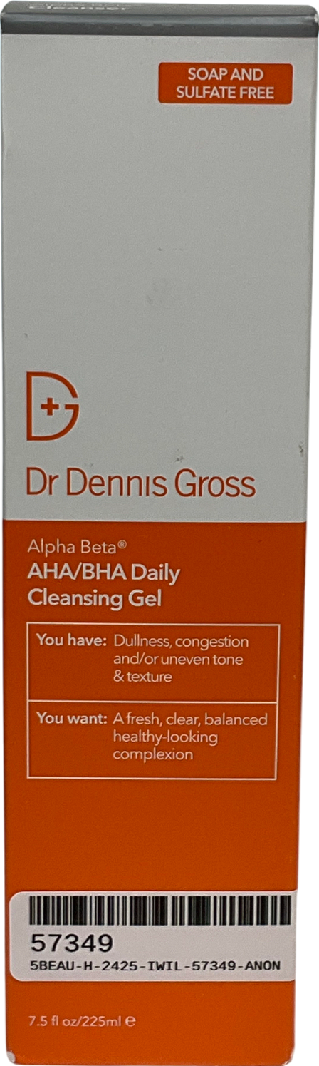 Dr Dennis Gross Alpha Beta Aha/bha Daily Cleansing Gel 225ml