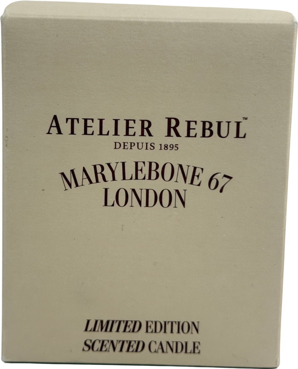 Atelier rebul White Marylebone 67 London Scented Candle 210 G Limited Edition