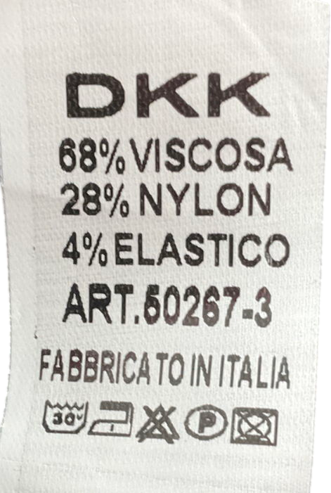 DKK Black Faux Leather Cargo Trousers UK 8