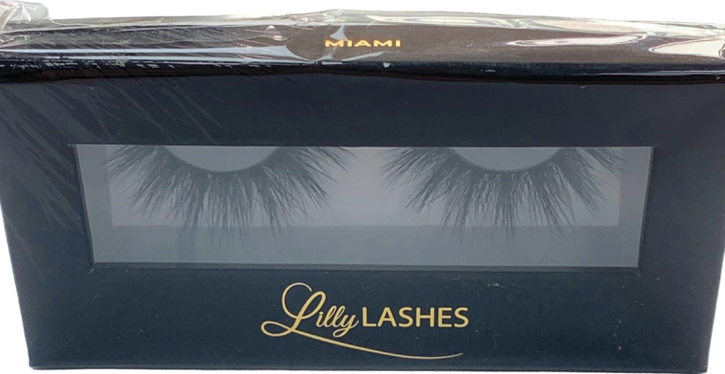 Lilly Lashes Black Miami 3D Mink Lashes