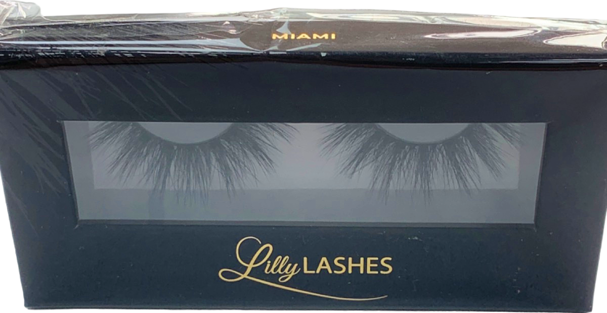 Lilly Lashes Black Miami 3D Mink Lashes
