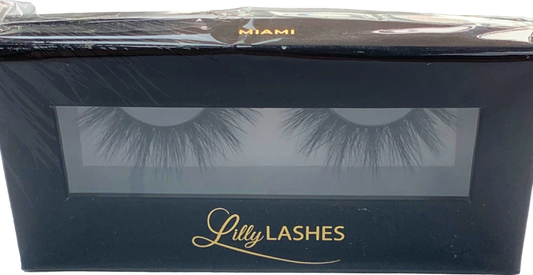 Lilly Lashes Black Miami 3D Mink Lashes