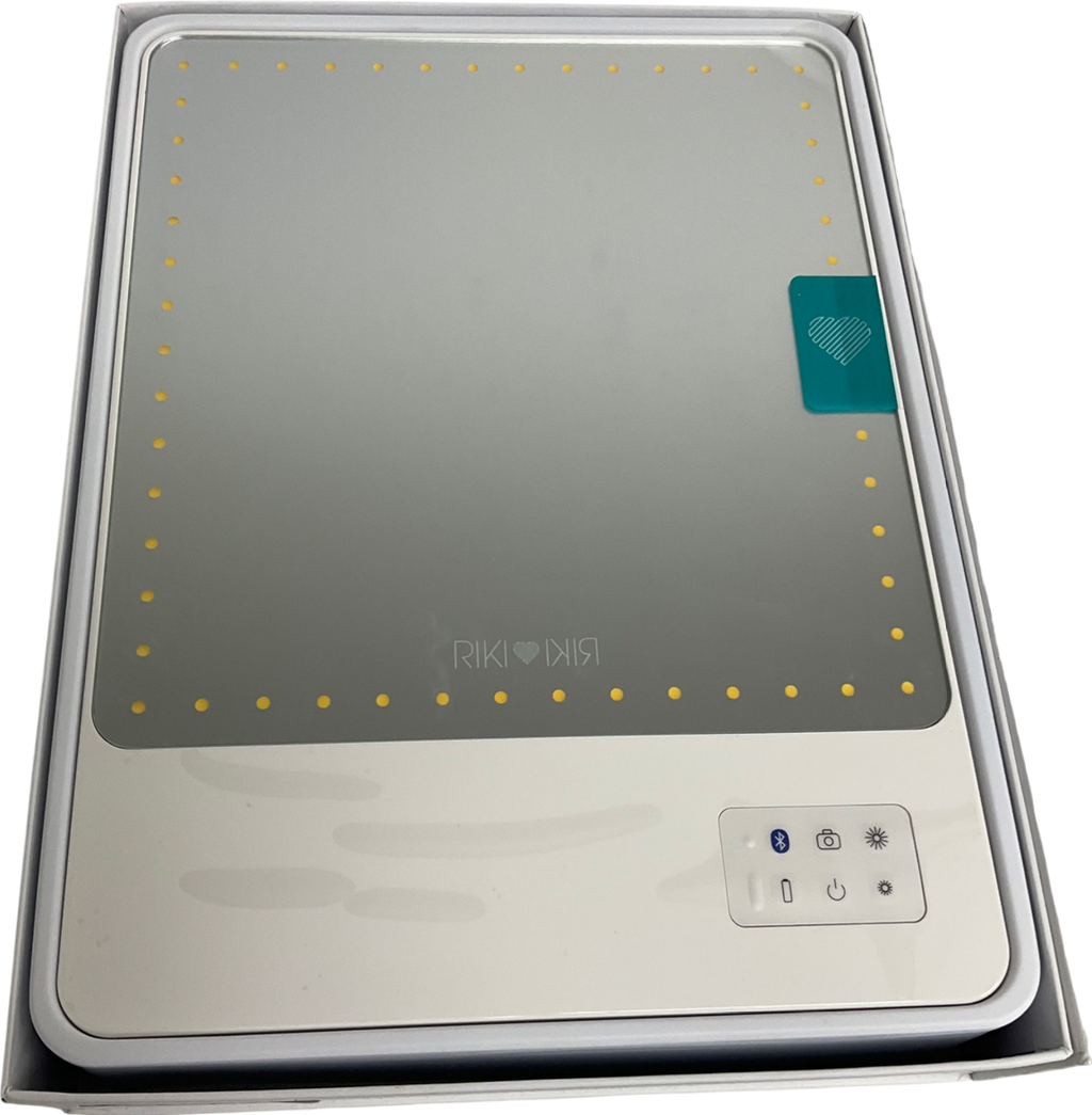 Riki Skinny Lighted Vanity Dressing Table Mirror with Bluetooth and selfie function X5 magnification