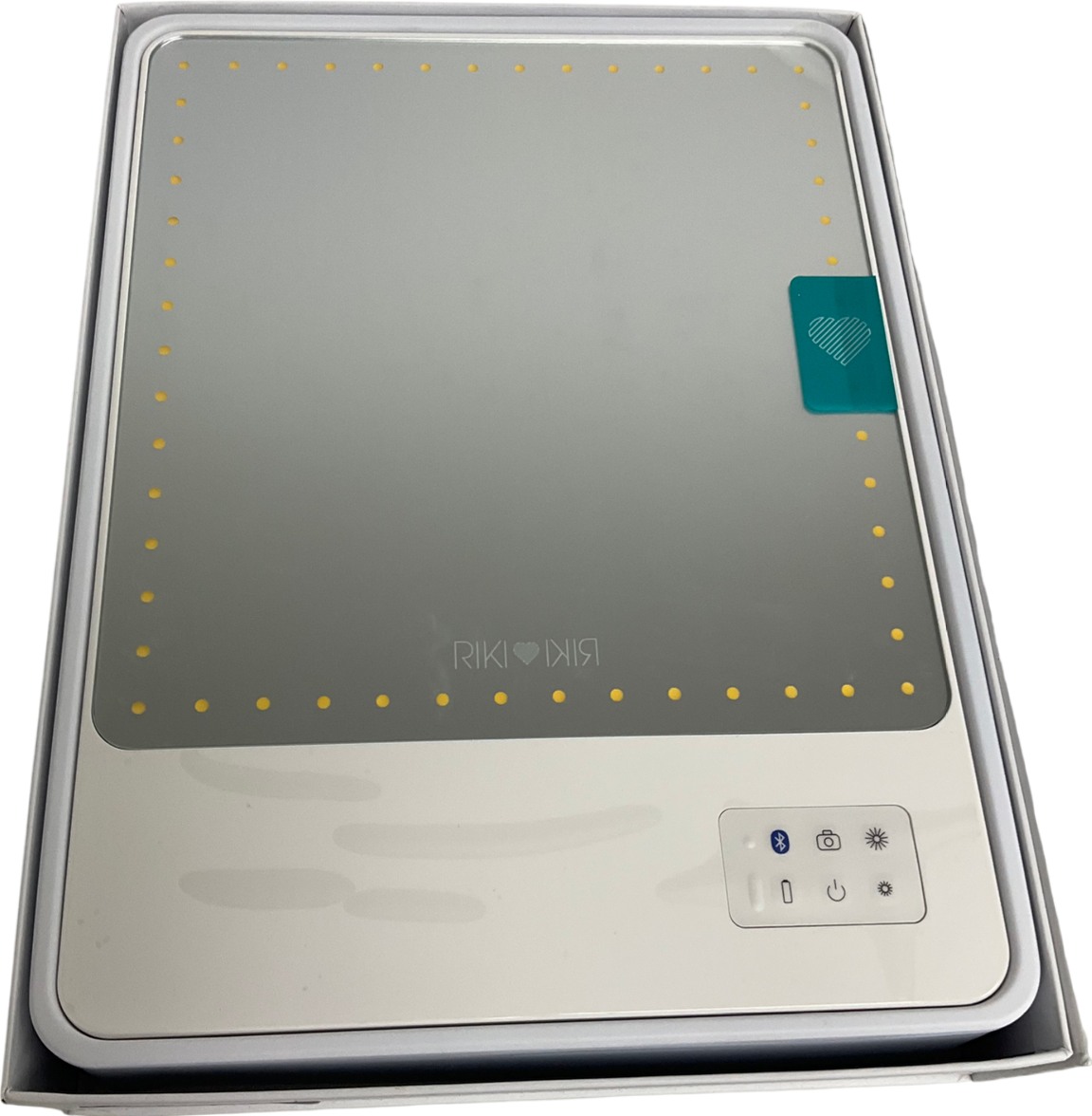 Riki Skinny Lighted Vanity Dressing Table Mirror with Bluetooth and selfie function X5 magnification