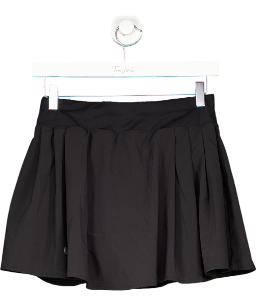 Lululemon Black Tennis Skirt UK 4