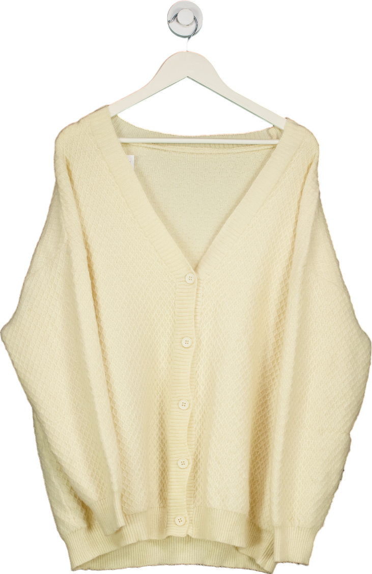 Emery Rose Cream Cardigan UK XL