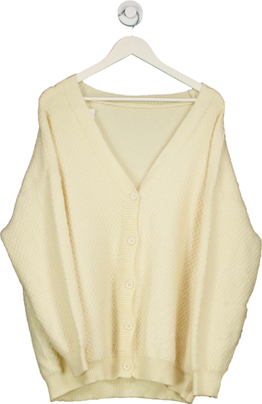 Emery Rose Cream Cardigan UK XL