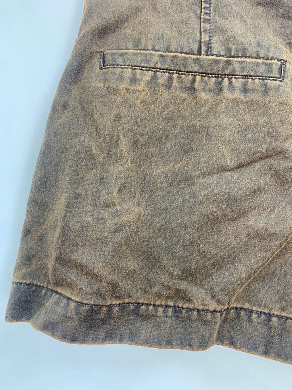 Zara Brown Cotton Shorts UK M