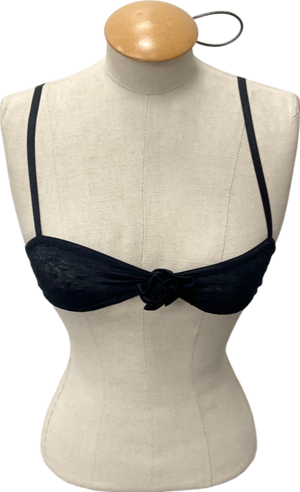 Lioness Blue Navy Floral Floral Bralette UK XS
