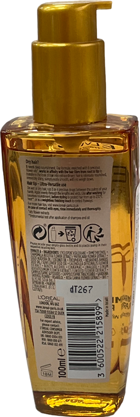 loreal Extraordinary Oil 100