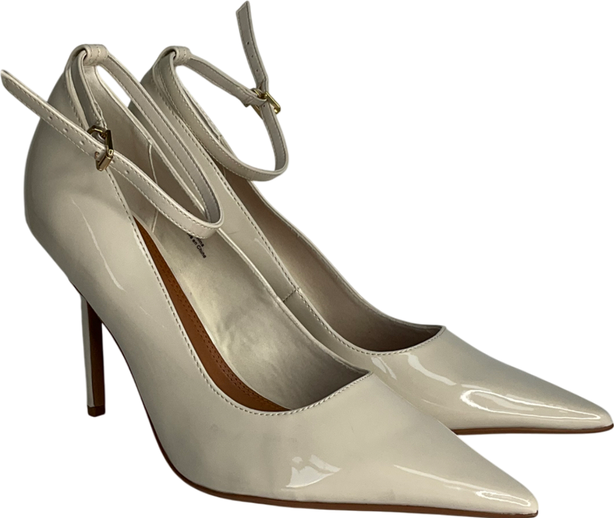 River Island Cream Pointed Heels UK 8 EU 41 👠