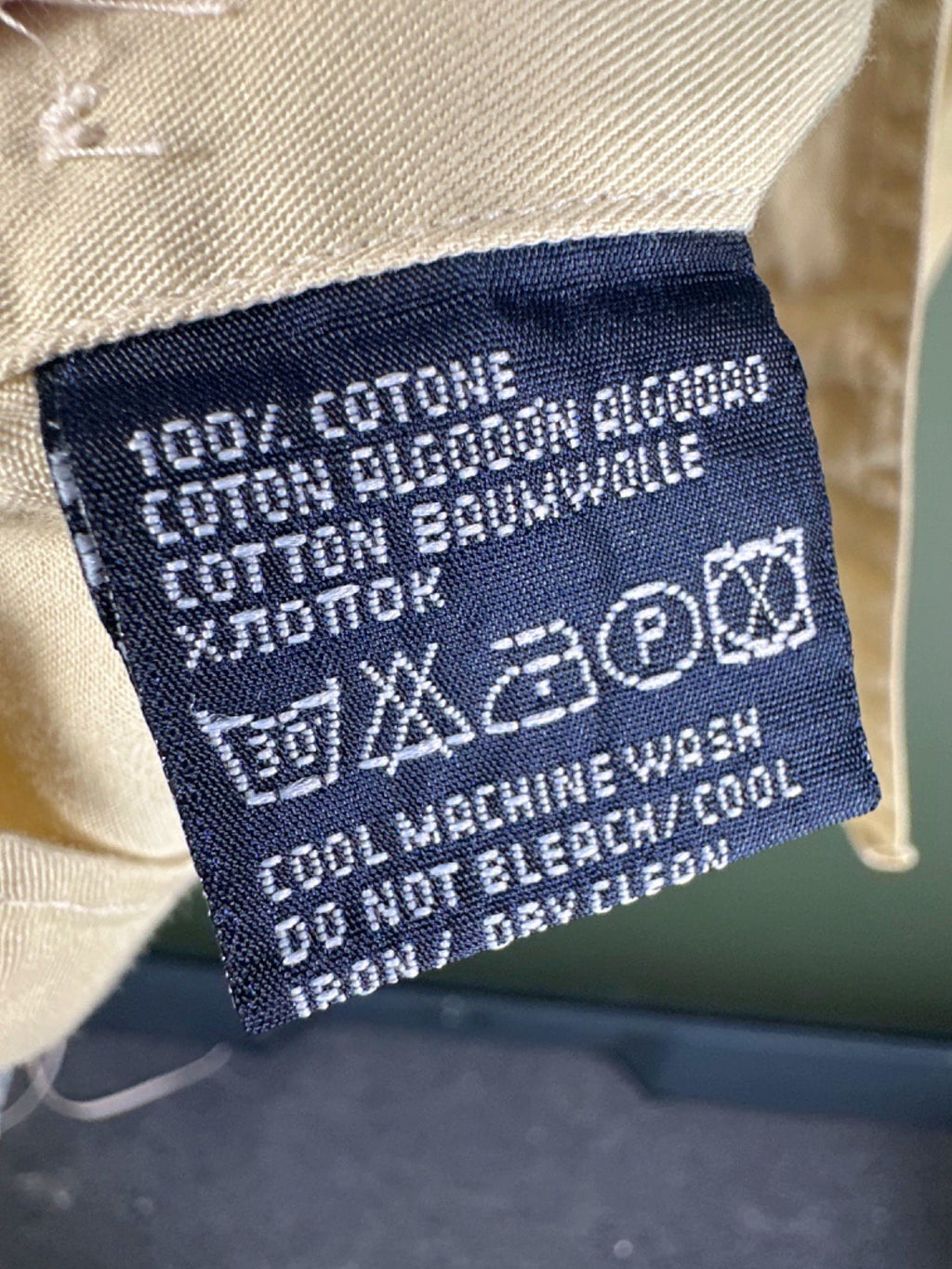 Paul & Shark Beige Short Sleeve Shirt UK XL