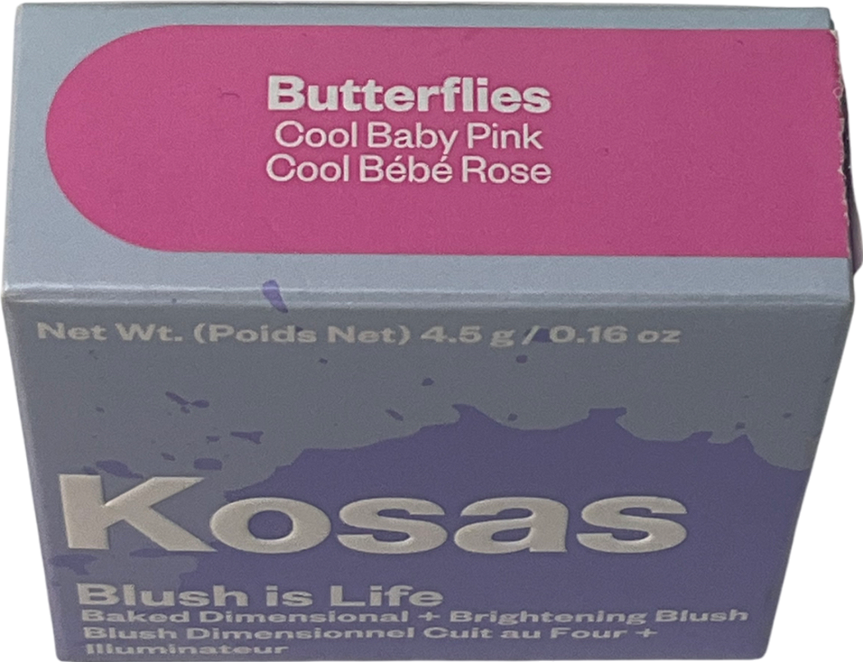 Kosas Blush Is Life Baked Dimensional + Brightening Blush Butterflies 4.5g