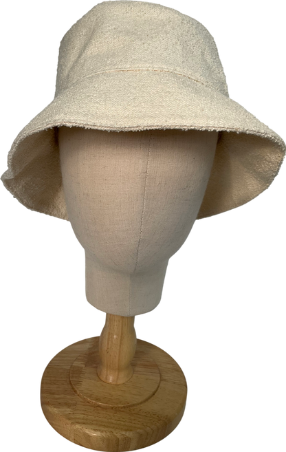 Helen Kaminski Cream Mavie Bucket Hat One Size