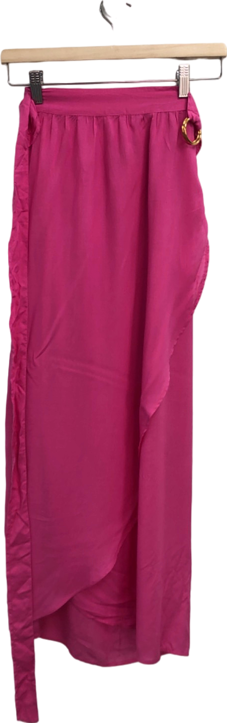 Melissa Odabash Pink Wrap Skirt UK S