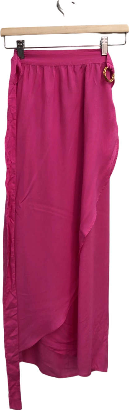 Melissa Odabash Pink Wrap Skirt UK S