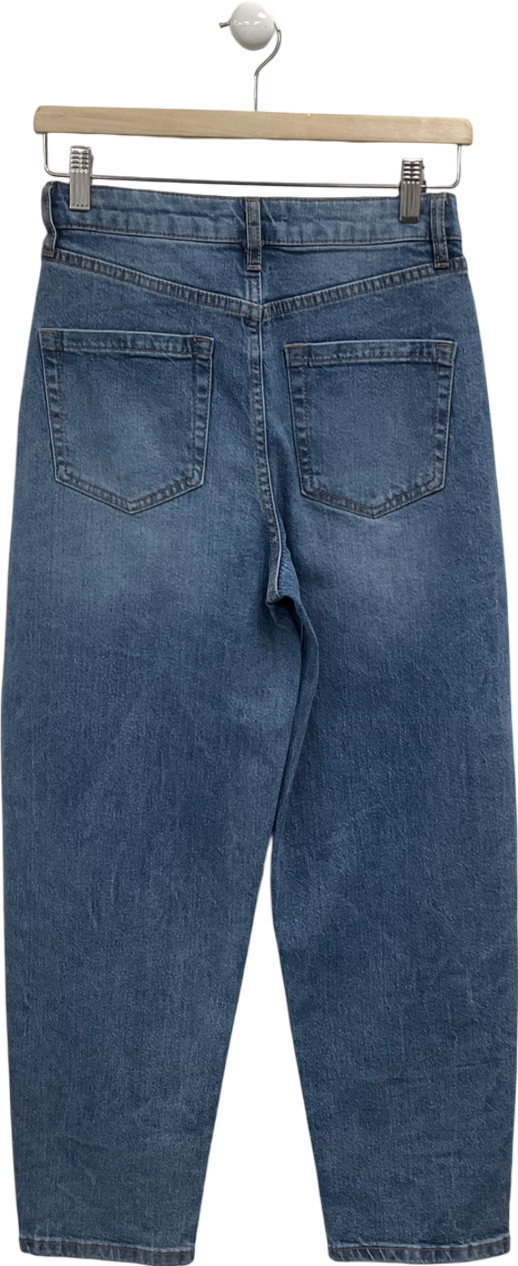 FOREVER NEW Blue Barrel leg Jeans UK 6