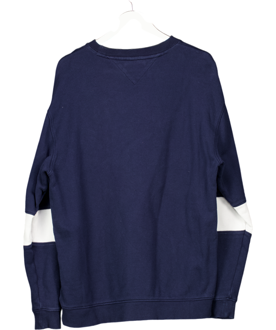 Tommy Jeans Blue Chevron Logo Sweatshirt UK XL