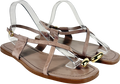 TALBOTS Brown Gena Ring Suede Sandal Color Branch UK 7.5 EU 40.5