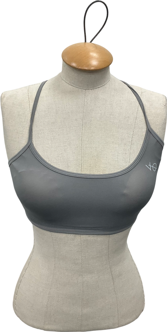 Vanquish Grey Elevate Seamless Smoke Multiway Low Sports Bra UK XS