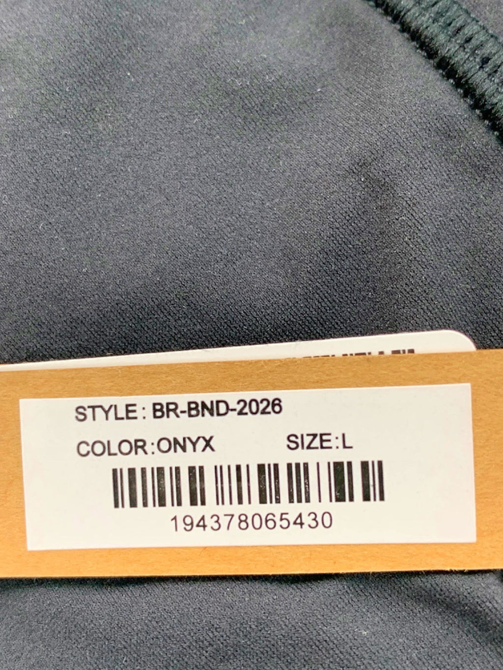 SKIMS Fits Everybody Bandeau Top- Onyx UK L