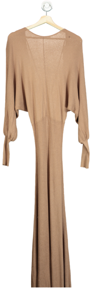 ASOS Edition Camel Maxi Dress UK 6