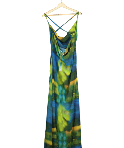 Grace Jacobs Green Lake Maxi Dress UK XS