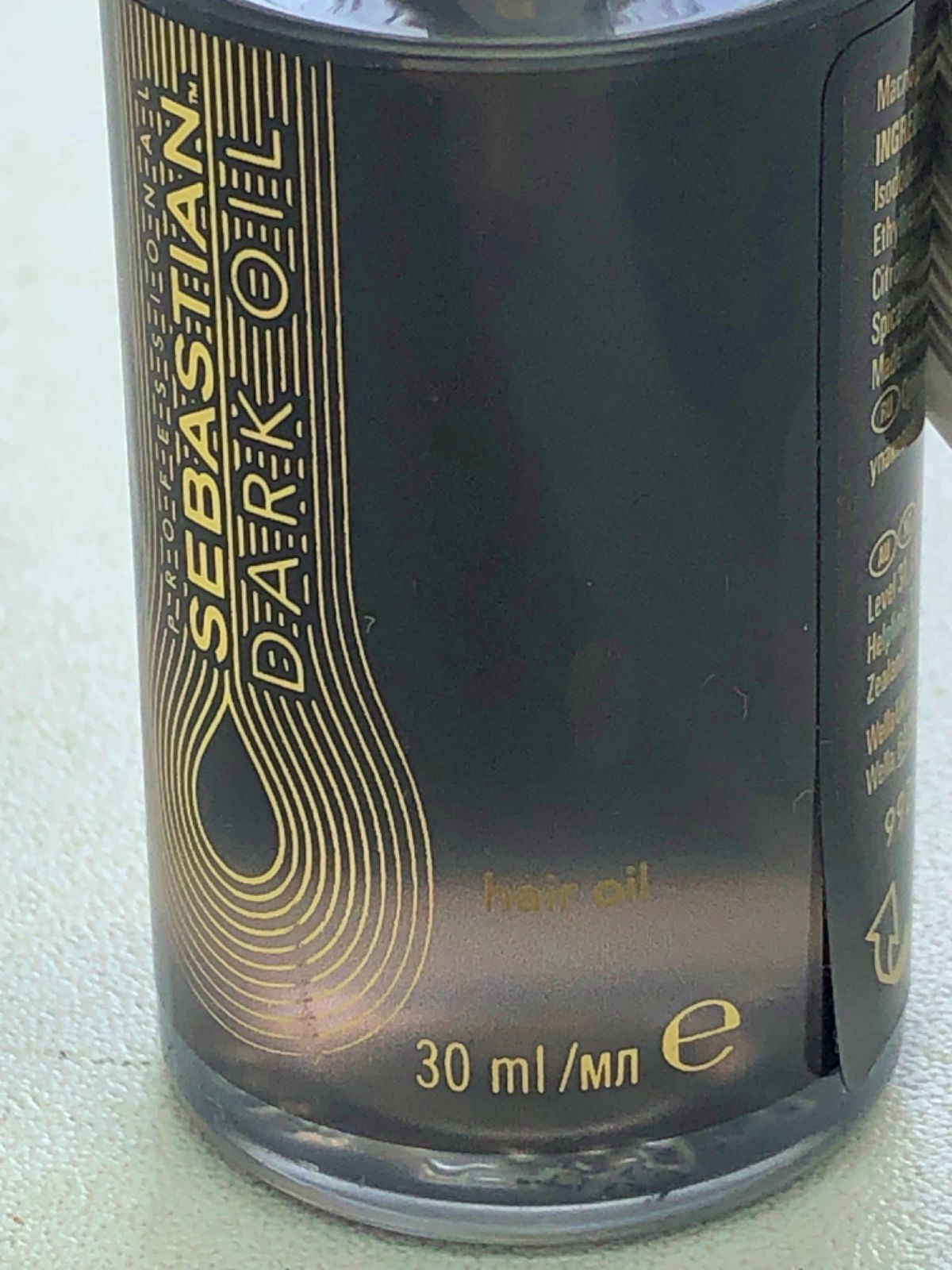Sebastian Dark Oil Hair Oil 30ml