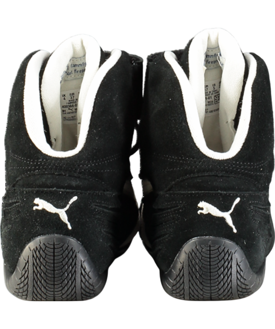Puma Black / Warm White Speedcat Mid Sneakers Unisex UK 4 EU 37 👠