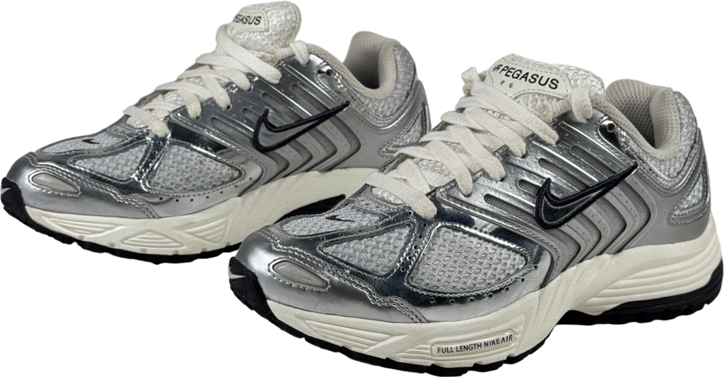 NIKE Metallic Air Pegasus 2k5 Chrome UK 4 EU 37