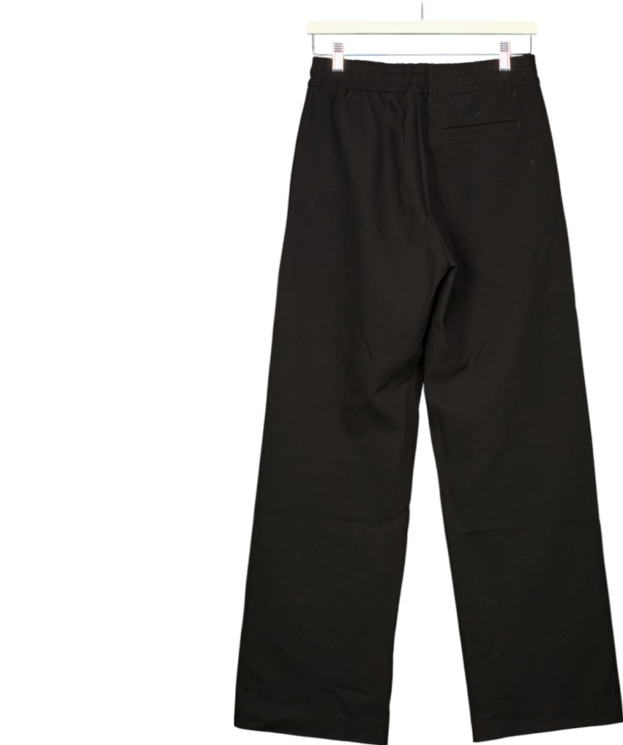 BOA Black Formal Jogger Trousers UK XS