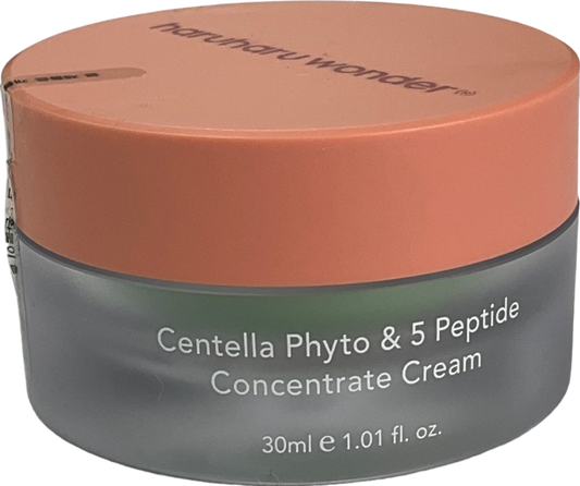 haruharu wonder Centella Phyto & 5 Peptide Concentrate Cream 30ml