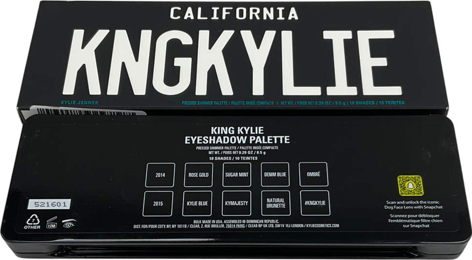 Kylie By Kylie Jenner King Kylie Collection Eyeshadow Palette 10