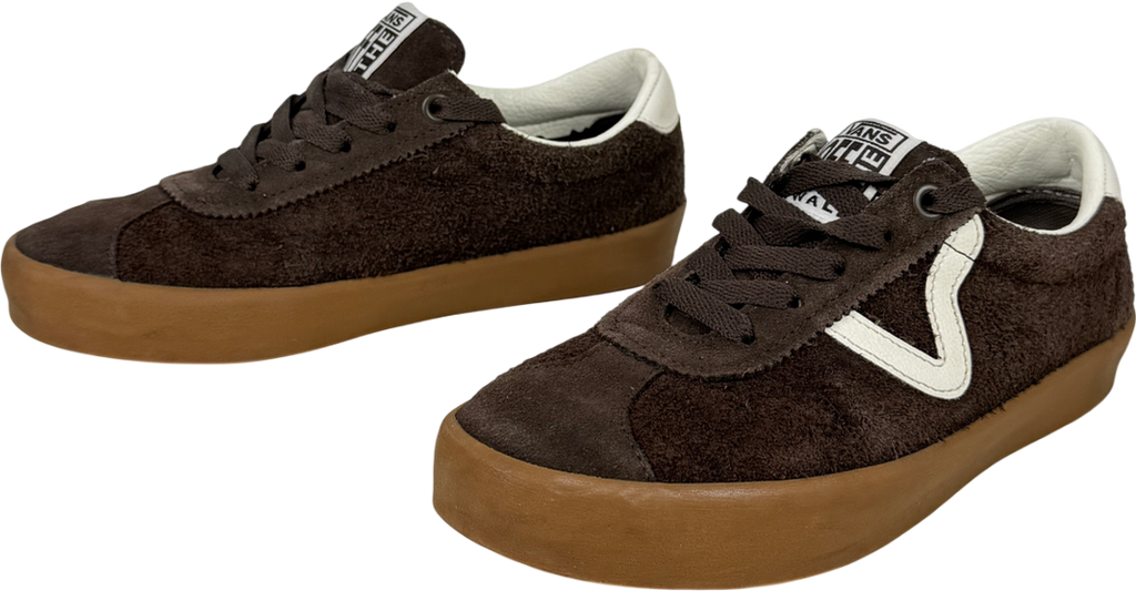 VANS Brown Sport Low Trainers Chocolate UK 3.5 EU 36.5 👠