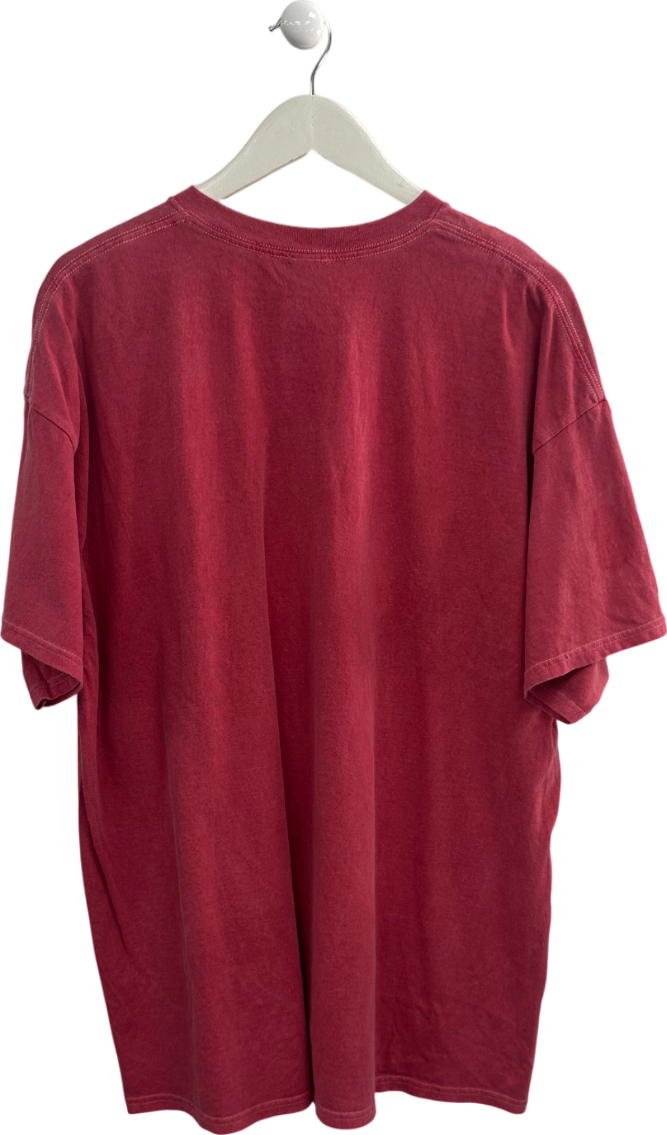 Urban Outfitters Pink Uo Red What The Duck T-shirt UK L