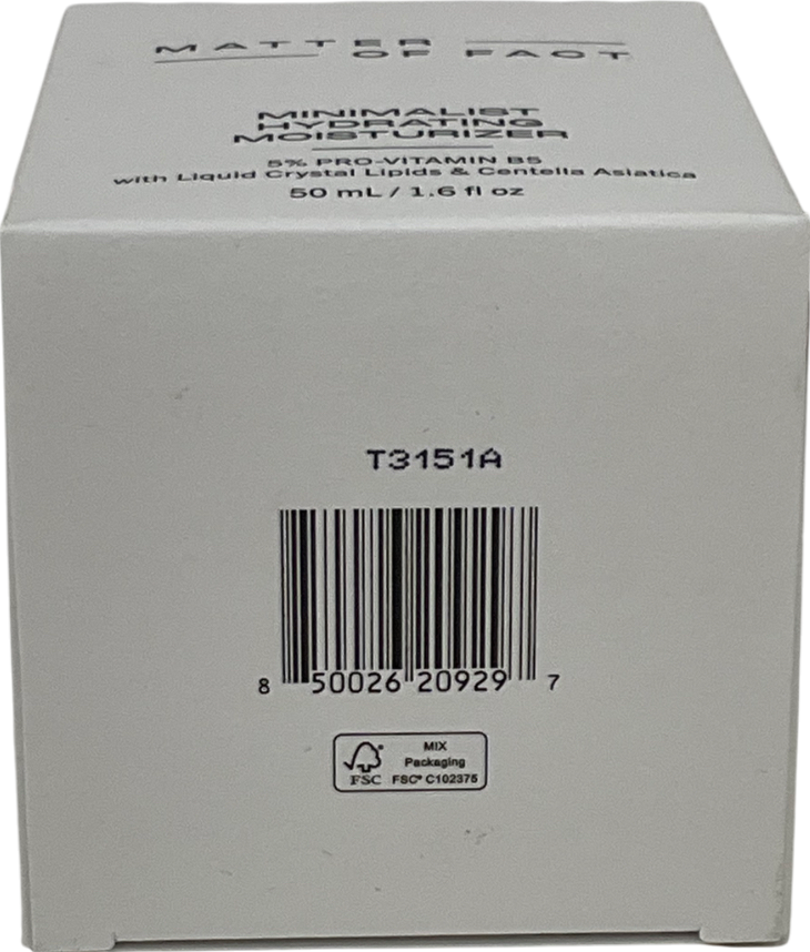 matter of fact Minimalist Hydrating Moisturizer 50ml