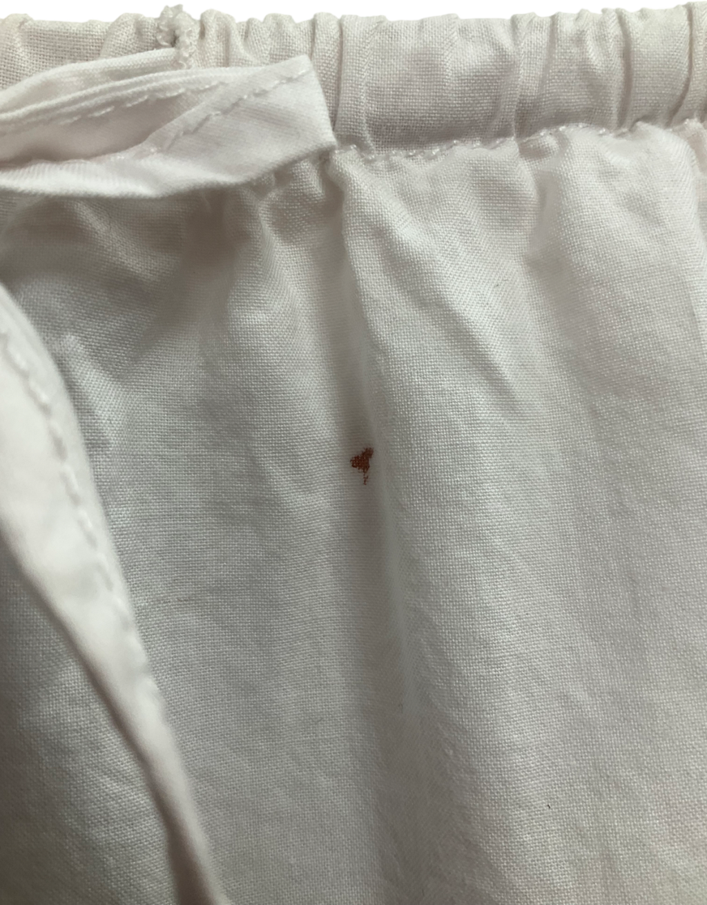 White Fox White Cotton Mini Skirt UK M