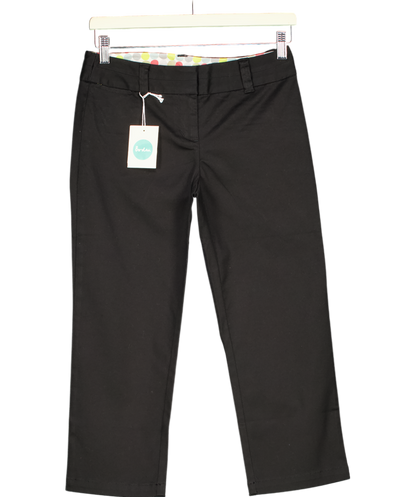 Boden Black Petite Slim Leg cigarette Trouser UK 6