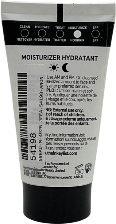 The Inkey List Omega Water Cream 50ml