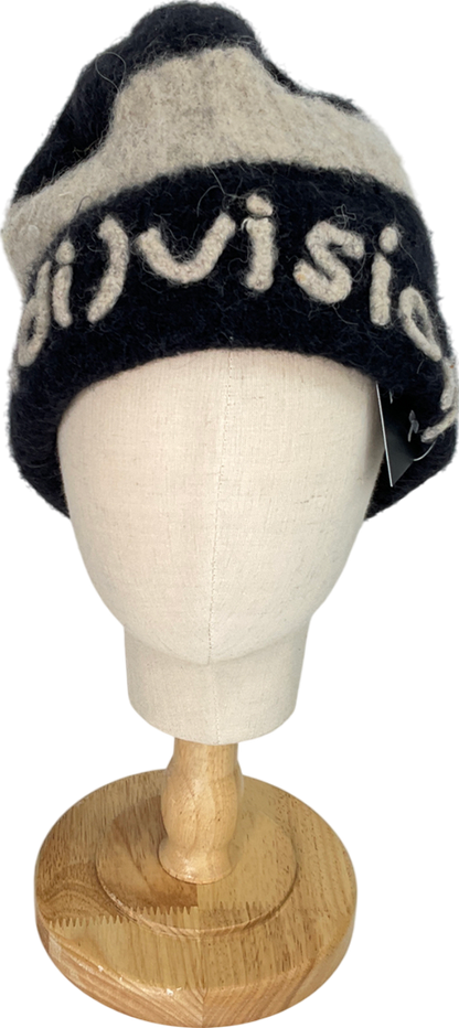 division Navy Blue And Cream Hat One Size