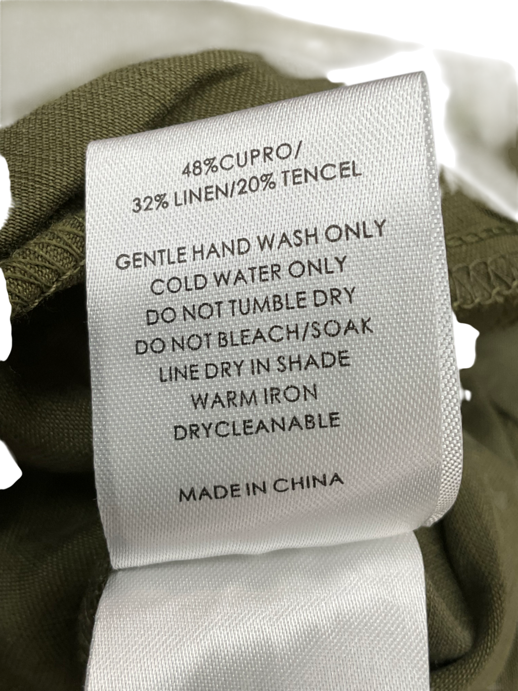 Sancia Green Linen Blend Jumpsuit UK S