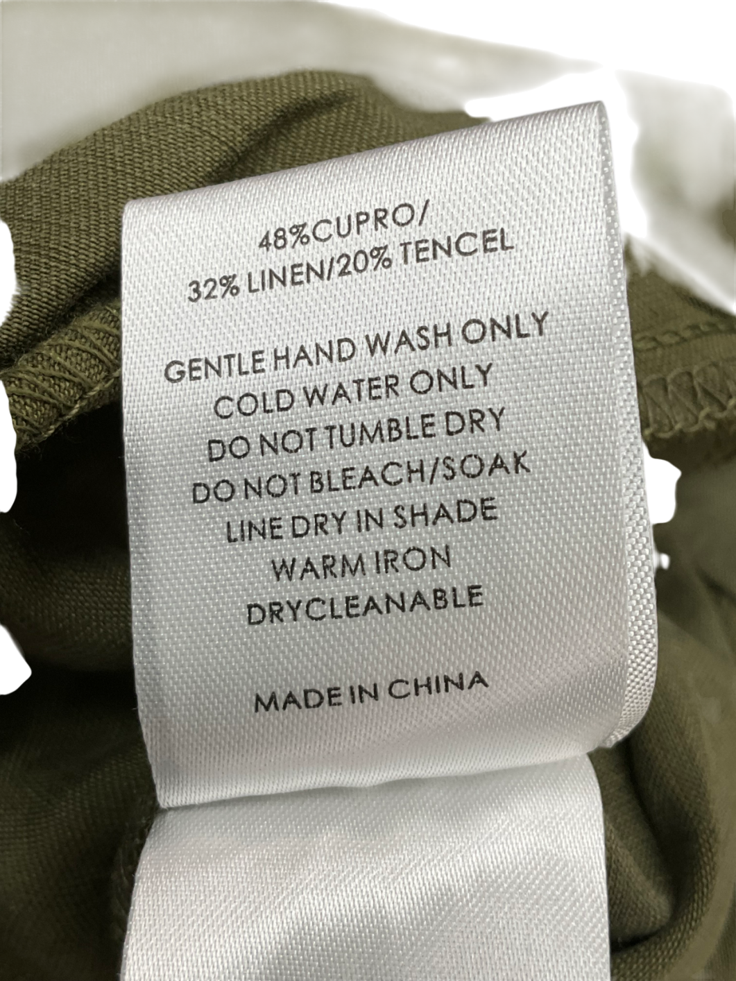 Sancia Green Linen Blend Jumpsuit UK S