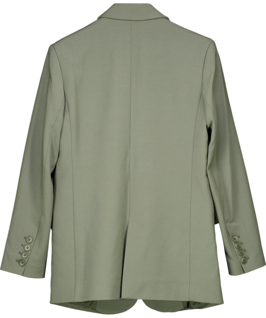 BOA Green Relaxed Single Breasted Blazer UK XS